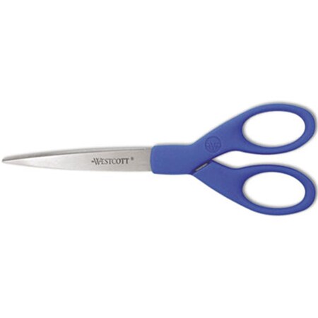 Easy-To-Organize Student Scissors- 7&amp;quot; Length- 2-1/2&amp;quot; Cut EA195005